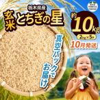 令和8年度新米 産とちぎの星 玄米真空パック 約2kg×5
