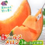 赤肉アールスメロン 3玉
