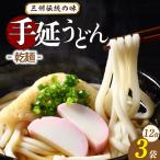 三州高浜手延うどん 乾麺 3袋