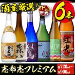 酒屋厳選志布志プレミアム6本セット 6種