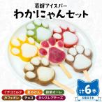 葛餅アイスバー わかにゃんセット 6本入り
