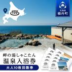 温泉入浴券大人10枚回数券