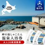 温泉入浴券大人20枚回数券