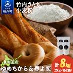 竹内さんちの小麦粉食べ比べ 準強力粉 強力粉