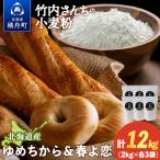 竹内さんちの小麦粉食べ比べ 準強力粉 強力粉