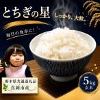 お米 令和8年産 とちぎの星 玄米 5kg