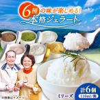 本格ジェラート ミリーズセット 110ml×6個