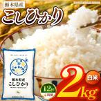 お米 こしひかり 白米 2kg