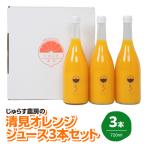 じゅらす農房の清見オレンジジュース3本セット
