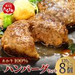 あか牛 100% ハンバーグ 120g×8個