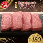 牛肉 GI認証 希少 くまもと あか牛 ザブトン 120g×4枚