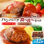 黒毛和牛100%トマトソースハンバーグ 計12個