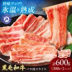 黒毛和牛バラ肉スライス 600g