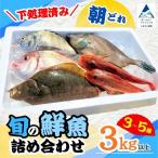 旬の鮮魚 詰め合わせ3kg以上 3~5種