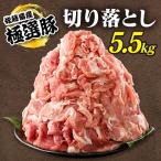 佐藤畜産の極選豚 豚肉の切り落とし 5.5kg