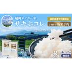 無洗米 サキホコレ8kg 4kg×2袋