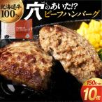 穴のあいたビーフハンバーグ 150g×10個