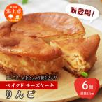りんごのベイクドチーズケーキ 6個セット