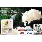 産直ごはん 産米 パックごはん 180g×48個