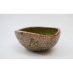 釉彩鉢 和食器 深皿 陶芸品 中鉢 変形 三角 皿