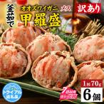 釜茹で 蟹好き集まれ オオズワイガニ メス