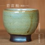 放物型 湯呑:氷釉 薄青ツヤ