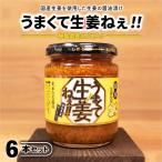 うまくて生姜ねぇ 6本セット しょうが 醤油漬け