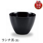 輪島塗 ランチ丼 黒 wa013 塗 丼 椀 漆器