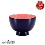 輪島塗 iro椀 紫 wa013 塗 椀 漆器