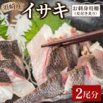 イサキ 皮付き 炙り 2尾分