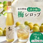 梅シロップ 七折小梅の梅シロップ 500ml×2本