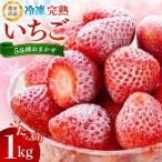 冷凍完熟いちご1kg K100039