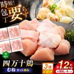 四万十鶏もも肉 切身 約1.2kg