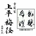 ふるさと納税 書道家による直筆書 上平梅径 直筆書(白4字) 大阪府泉佐野市