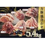 力豚 豚肉 6種盛5.4kg バラ 肩ロース