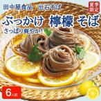 出石そば ぶっかけ檸檬 そば 夏季 半なま つゆ付き