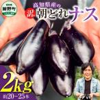 訳あり 産の朝どれナス 2kg