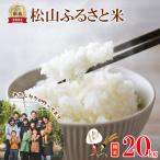 米 精米 松山ふるさと米 令和8年産 20kg