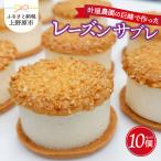 叶屋農園の巨峰で作ったレーズンサブレ10個入り