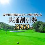 ゴルフ場利用割引券 3,000円分