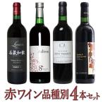 赤ワイン品種別4本セット