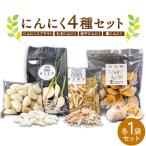 にんにく 4種 セット計4袋