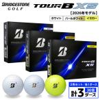 fu.... налог [2026 год модели ] мяч для гольфа Bridgestone TOUR BXS 3 дюжина комплект ( белый * жемчужно-белый * желтый ) Chiba префектура город . город 