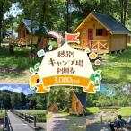 穂別キャンプ場 利用券 3,000円 MKWAO002