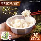 ヒノヒカリ 白米 レトルト パックご飯 山鹿の舞 150g×20個