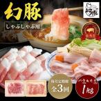 信州 飯田 ブランド豚 幻豚 しゃぶしゃぶ バラ