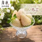 こころの色R 白いちご 約130g×4P