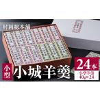 ふるさと納税 村岡総本舗 小型小城羊羹(24本詰) B130-051 和菓子和菓子和菓子和菓子和菓子 佐賀県小城市