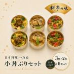 小丼ぶりセット 日本料理 一乃松 6食入