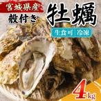 松島牡蠣屋 冷凍牡蠣 生食用 4kg